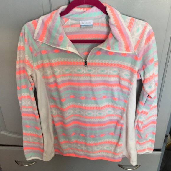 Tops - Columbia fleece quarter zip